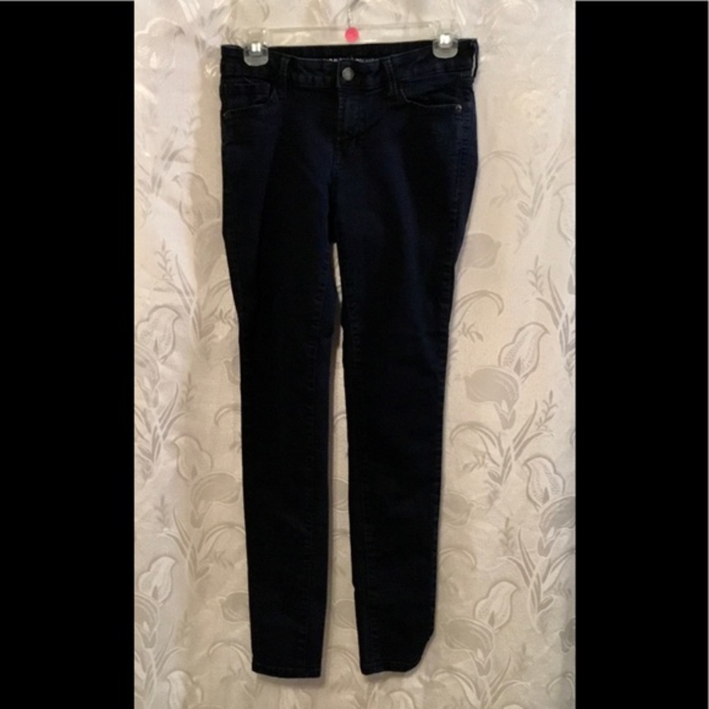 Old Navy Rock Star Low Rise Skinny Dark Wash Jeans